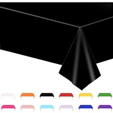 Schwarz Tischdecke Rechteckig