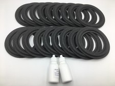 18x Schaumstoff Sicken Passen Für Bose 802/901 M-profil  inkl 40ml Kleber #24