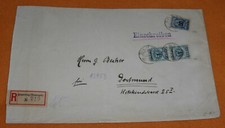 Memelgebiet Silute R-Zettel