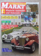 Oldtimer Markt Juni 1991 6/1991 Maico Mobil Lotus Elan Scania Ami 6 BSA MG TA TF