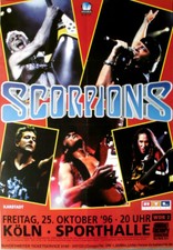 SCORPIONS - 1996 - Plakat - In