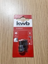 KWB Trockenbau Tiefenstopp Kreuz Bits - 2 Rigips-Bits PH 2, 1/4", Gipskarton