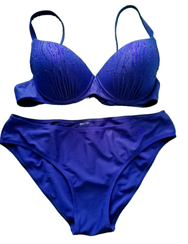 Damenbikini royalblau 44 - gr.,