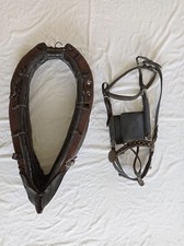 Kutsche Pferdegeschirr Kummet Fahrkopfstück für die Kutsche