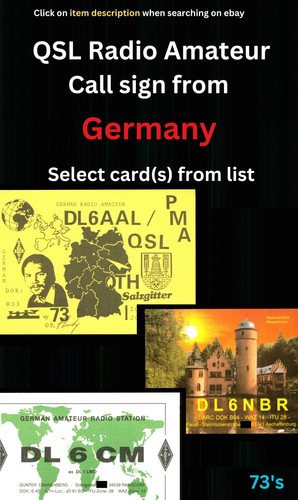 Qsl amateurfunkkarte - qsl,