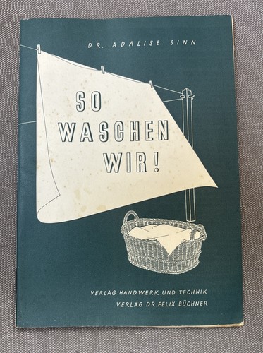 Waschen wir büchlein von - wir,