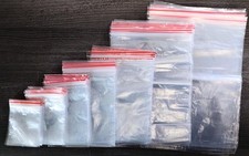 Druckverschlussbeutel ZIP Beutel Folienbeutel wiederverschließbar 50µm PE Beutel