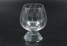 Friedrich Kristall Cognacglas Cognacschwenker Bleikristall mit Schliff H 10 cm