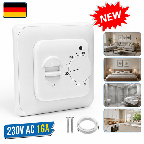 Elektrisch 230v unterputz 16a - unterputz,
