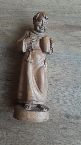 Handgeschnitzte holzfigur - handgeschnitzte,