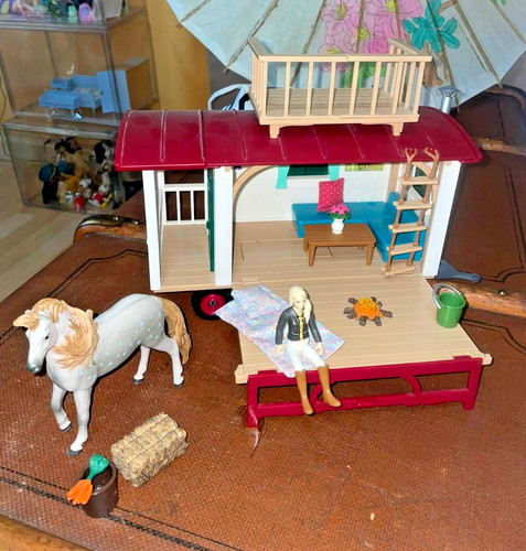 Schleich horse club wohnwagen - schleich,