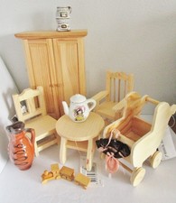 Puppenstuben Möbel, Puppenzimmer Wohnzimmer Wichtelmöbel, Wichtelwelt