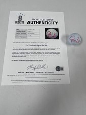 Paul Stankowski Autographed