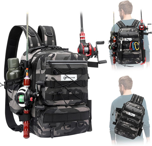 Große angeltasche mit - große,