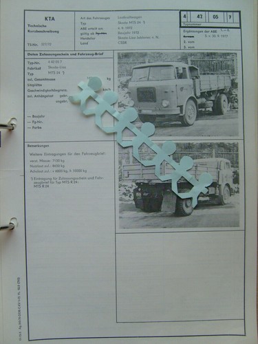 Lkw cssr skoda - liaz, mts