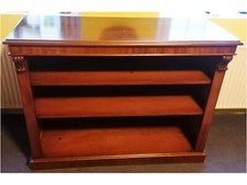 Regal antik Mahagoni Gründerzeit Louis Philippe Biedermeier 1860