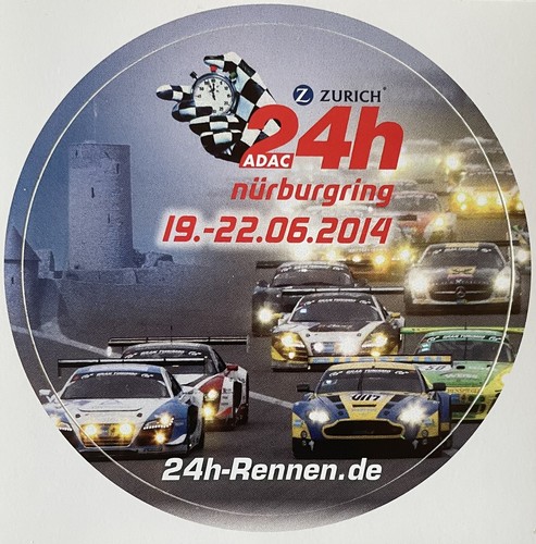 Original aufkleber 2014 adac - aufkleber,