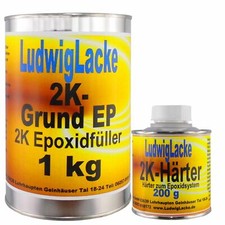 Epoxid  1,2 kg EP  Grundierung Füller für Autolack Werkstatt Ludwiglacke
