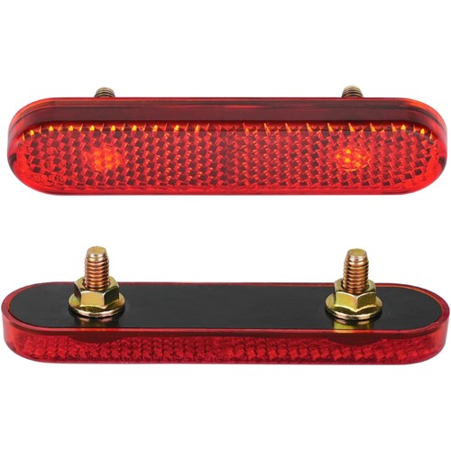 Reflektoren motorrad 7cm rot - reflektoren, 8.7cm