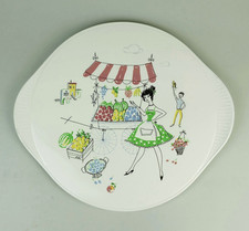 50er jahre TORTENPLATTE