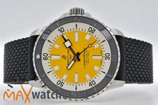 Breitling Superocean 42 A17375 Yellow Rubber Strap