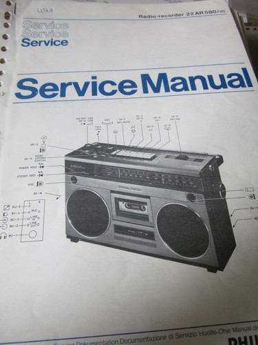 Philips radio recorder - radio, 22ar580