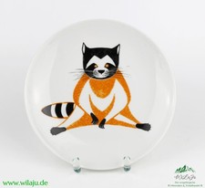DDR Kinderteller Waschbär