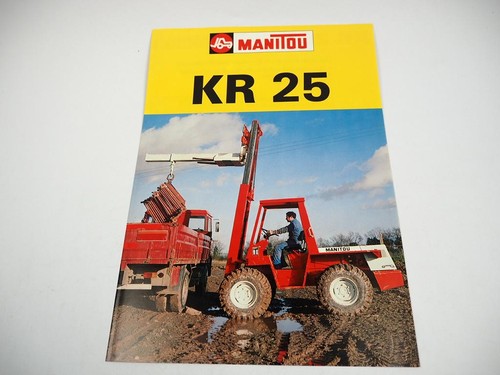 Original prospekt manitou - original,