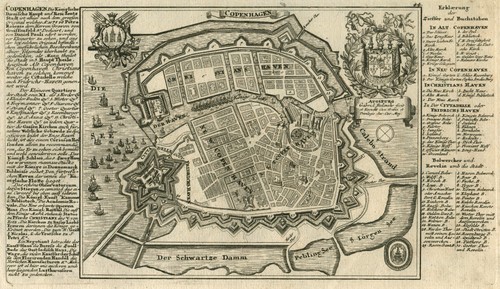 Dänemark kopenhagen plan - dänemark,