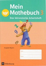 Mein Mathebuch 3 Mathematik Arbeitsheft Grundschule Bayern 9783762705031