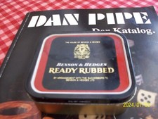 BENSON § HEDGES READY RUBBED leer- alte Tabakdose - Blechdose - Vintage Tin Can