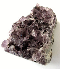 Amethyst Mineralien Stufe mit