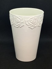 White Glazed Vase Germany