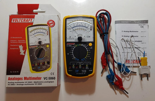 Voltcraft analoges multimeter - voltcraft,