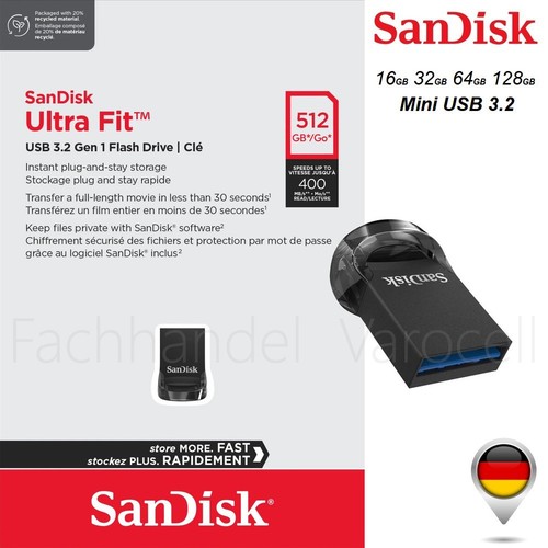 Sandisk ultra fit - sandisk, 3.2