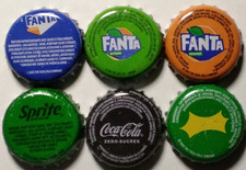 * 6 COCA-COLA Kronkorken BURUNDI AFRICA *