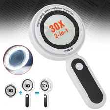 Lupe mit led lichtern - mit, 21