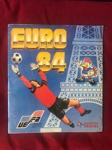 Panini album euro 1984 - panini, 80%