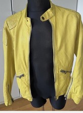 Dolce & Gabbana Lederjacke Gr. 48 goatskin, Ziegenleder washed (Mainline)