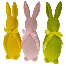 Osterhase Gelb Rosa Grün