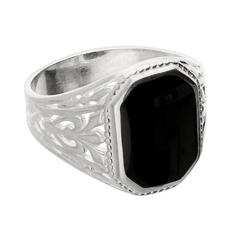 Herren onyx rechteckiger - herren,
