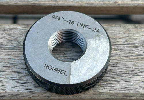 Hommel gewindelehrring 16 - hommel, 3/4"-16