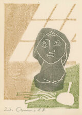 Arnold, Walter Frauenbüste im Dachatelier mit Bildhauerwerkzeug