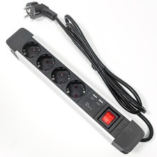 Steckdosenleiste fach usb - steckdosenleiste, 2x