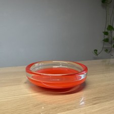 Glas Schale Orange - Vintage