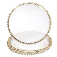 6 Stück 13" Kunststoff Klar