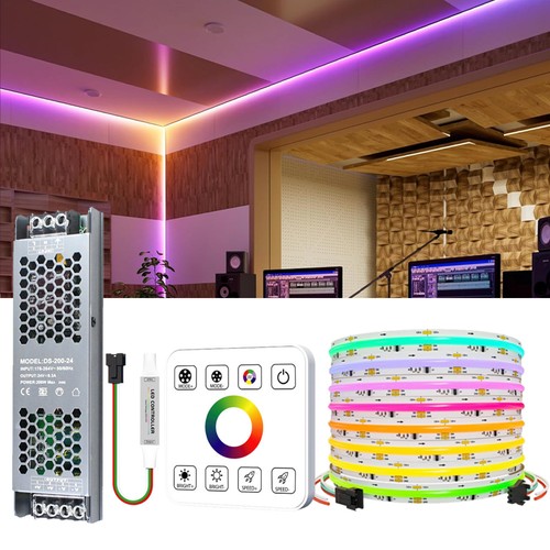 10m cob rgbic led stripe - cob,