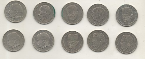 Deutsche mark 1965 - 10,