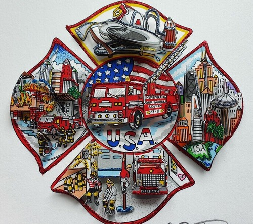 Charles fazzino salute to - 3d,