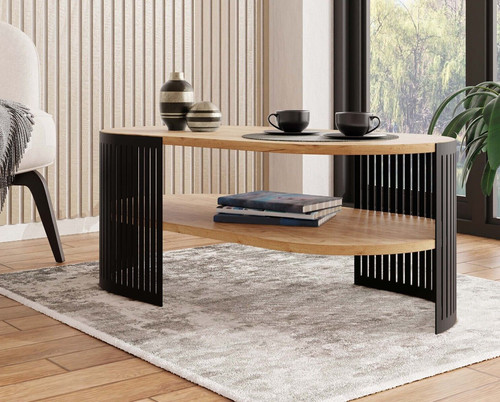 Couchtisch tosian oval - couchtisch,